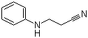 structure of CAS# 1075-76-9, 3-Anilinopropionitrile