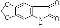 5H-1,3-Dioxolo[4,5-f]indole-6,7-dione molecular structure (CAS 107583-34-6)