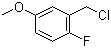 5-Methoxy-2-fluorobenzyl chloride molecular structure (CAS 1076197-70-0)
