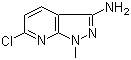 6-Chloro-1-methyl-1H-pyrazolo[3,4-b]pyridin-3-amine molecular structure (CAS 1076197-93-7)
