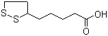 structure of CAS# 1077-28-7, DL-Thioctic acid;DL-alpha-Lipoic acid; DL-6,8-Dithiooctanoic acid; 5-(Dithiolan-3-yl)valeric acid