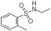N-Ethyl-o-toluenesulfonamide  molecular structure (CAS 1077-56-1)