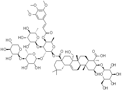 Onjisaponin Z molecular structure (CAS 1078708-72-1)