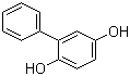 2-苯基氢醌分子结构 (CAS 1079-21-6)