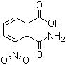 3-Nitrophthalic mono amide molecular structure (CAS 107990-50-1)