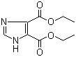 Diethyl 1H-imidazole-4,5-dicarboxylate molecular structure (CAS 1080-79-1)