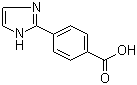4-(2-Imidazolyl)benzoic acid molecular structure (CAS 108035-45-6)