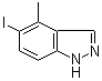 5-Iodo-4-methyl-1H-indazole molecular structure (CAS 1082040-12-7)