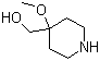 4-Methoxy-4-piperidinemethanol molecular structure (CAS 1082040-31-0)