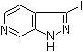 3-碘-1H-吡唑并[3,4-c]吡啶分子结构 (CAS 1082040-63-8)