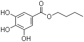 structure of CAS# 1083-41-6, Butyl 3,4,5-trihydroxybenzoate
