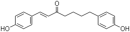 1,7-Bis(4-hydroxyphenyl)hept-1-en-3-one molecular structure (CAS 1083200-79-6)