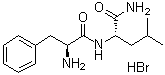 L-Phenylalanyl-L-leucinamide hydrobromide molecular structure (CAS 108321-16-0)