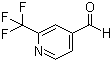 2-(Trifluoromethyl)-4-pyridinecarboxaldehyde molecular structure (CAS 108338-20-1)