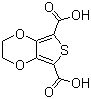 2,5-Dicarboxylic acid-3,4-ethylenedioxythiophene molecular structure (CAS 108347-23-5)