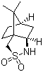 结构式 CAS# 108448-77-7, L-(+)-樟脑内磺酰胺