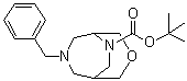 7-(Phenylmethyl)-3-oxa-7,9-diazabicyclo[3.3.2]decane-9-carboxylic acid 1,1-dimethylethyl ester molecular structure (CAS 1085458-82-7)
