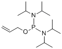 structure of CAS# 108554-72-9, Allyl tetraisopropylphosphorodiamidite;N-[[di(propan-2-yl)amino]-prop-2-enoxyphosphanyl]-N-propan-2-ylpropan-2-amine