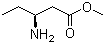 (3S)-3-Aminopentanoic acid methyl ester molecular structure (CAS 1086106-57-1)