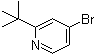 4-Bromo-2-(1,1-dimethylethyl)pyridine molecular structure (CAS 1086381-30-7)