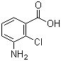3-Amino-2-chlorobenzoic acid molecular structure (CAS 108679-71-6)