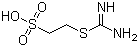 2-[(Aminoiminomethyl)thio]ethanesulfonic acid molecular structure (CAS 108710-70-9)