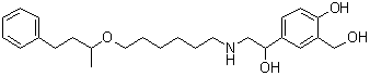 Salmeterol Related Compound B molecular structure (CAS 108928-81-0)