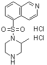 1-(5-Isoquinolinylsulfonyl)-2-methylpiperazine dihydrochloride molecular structure (CAS 108930-17-2)