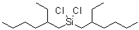 structure of CAS# 1089687-03-5, Dichlorobis(2-ethylhexyl)silane;Dichlorodi(2-ethylhexyl)silane