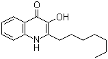 2-庚基-3-羟基-4(1H)-喹啉酮分子结构 (CAS 108985-27-9)
