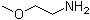 2-Methoxyethanamine molecular structure (CAS 109-85-3)