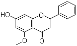 structure of CAS# 1090-65-9, Alpinetin;2,3-Dihydro-7-hydroxy-5-methoxy-2-phenyl-4H-1-benzopyran-4-one
