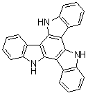 结构式 CAS# 109005-10-9, 10,15-二氢-5H-二吲哚并[3,2-a:3',2'-c]咔唑