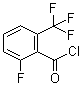 structure of CAS# 109227-12-5, 2-Fluoro-6-trifluoromethylbenzoyl chloride;2-Trifluoromethyl-6-fluorobenzoyl chloride