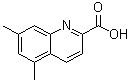 5,7-Dimethyl-2-quinolinecarboxylic acid molecular structure (CAS 1092305-15-1)