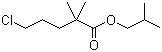 structure of CAS# 109232-37-3, Isobutyl 5-chloro-2,2-dimethylvalerate
