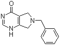 3,5,6,7-Tetrahydro-6-(phenylmethyl)-4H-pyrrolo[3,4-d]pyrimidin-4-one molecular structure (CAS 1092352-66-3)