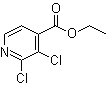 2,3-Dichloro-4-pyridinecarboxylic acid ethyl ester molecular structure (CAS 1092353-03-1)