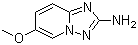structure of CAS# 1092394-15-4, 6-Methoxy-[1,2,4]triazolo[1,5-a]pyridin-2-amine