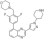 NVP-BSK 805 molecular structure (CAS 1092499-93-8)