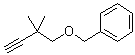 [[(2,2-Dimethyl-3-butyn-1-yl)oxy]methyl]benzene molecular structure (CAS 1092536-54-3)