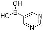 5-Pyrimidinylboronic acid molecular structure (CAS 109299-78-7)