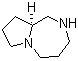 structure of CAS# 109324-83-6, (9aS)-Octahydro-1H-pyrrolo[1,2-a][1,4]diazepine
