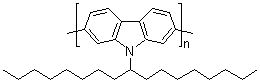 Poly[9-(1-octylnonyl)-9H-carbazole-2,7-diyl] molecular structure (CAS 1093292-01-3)