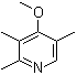 4-Methoxy-2,3,5-trimethylpyridine molecular structure (CAS 109371-19-9)