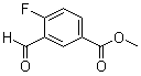 4-Fluoro-3-formylbenzoic acid methyl ester molecular structure (CAS 1093865-65-6)