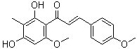 2',4'-二羟基-4,6'-二甲氧基-3'-甲基查耳酮分子结构 (CAS 109471-13-8)