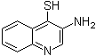 3-氨基-4-巯基喹啉分子结构 (CAS 109543-48-8)