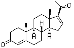 16-去氢黄体酮分子结构 (CAS 1096-38-4)