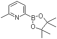 6-Methylpyridine-2-boronic acid pinacol ester molecular structure (CAS 1096689-44-9)